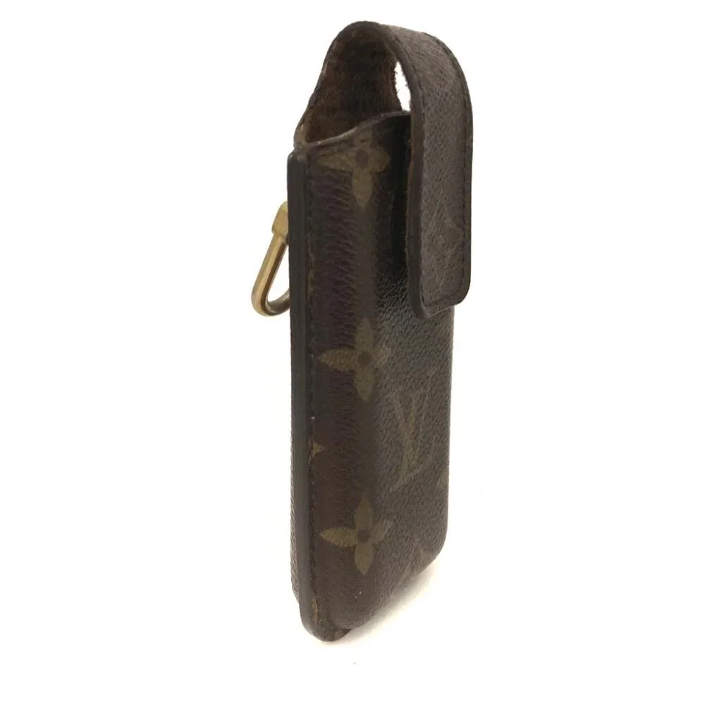 Authentic Louis Vuitton Etui Telephone Monogram Case Japan/Vintage Phone Holder